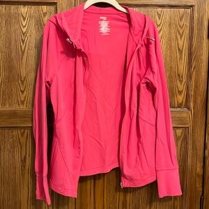 Danskin now pink zip up hoodie